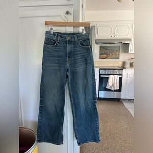 B Sides wide leg high rise jeans 27